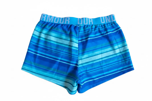 Under Armour Plaid Shorts - Teal/Blue
