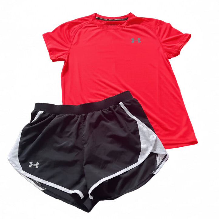 Under Armour Streaker Running Set – Tee & Fly-By Shorts