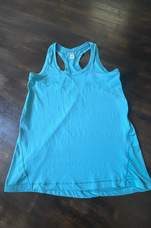 Yogalicious Racerback Tank – Teal – Size XS