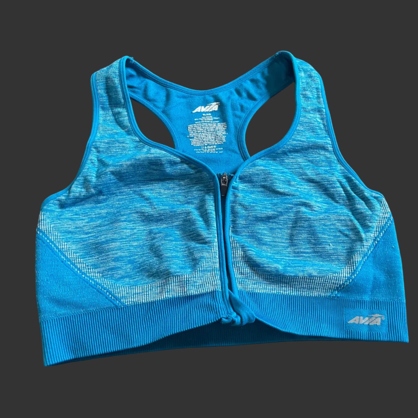 Avia Seamless Sports Bra – Teal XL